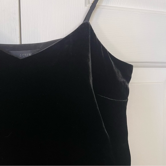 J. Crew Velvet Black Top - Picture 5 of 8